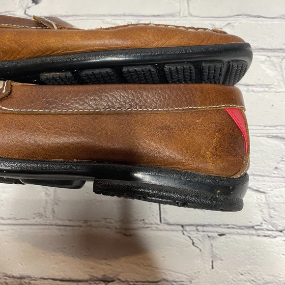 Men's FootJoy Club Casual Loafer Golf Shoes Tumbled Tan 9 9M Brown Dressy - Picture 8 of 10